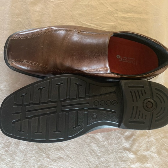 Ecco Metropole London Mens Leather Dress Shoes, Color: Saddle, Size: 13M - Picture 5 of 5